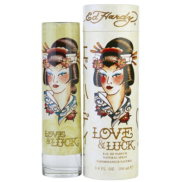 Ed Hardy Love & Luck Perfume by Christian Audigier 3.4oz Eau De Parfum Spray for women